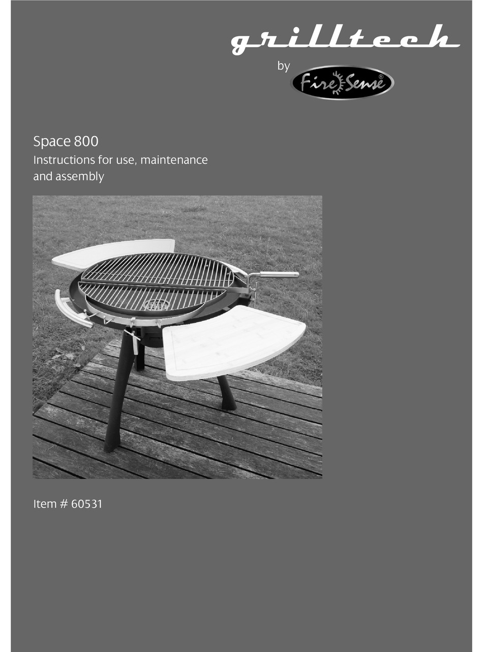 FIRE SENSE 60531 INSTRUCTIONS FOR USE, MAINTENANCE AND ASSEMBLY Pdf Download ManualsLib