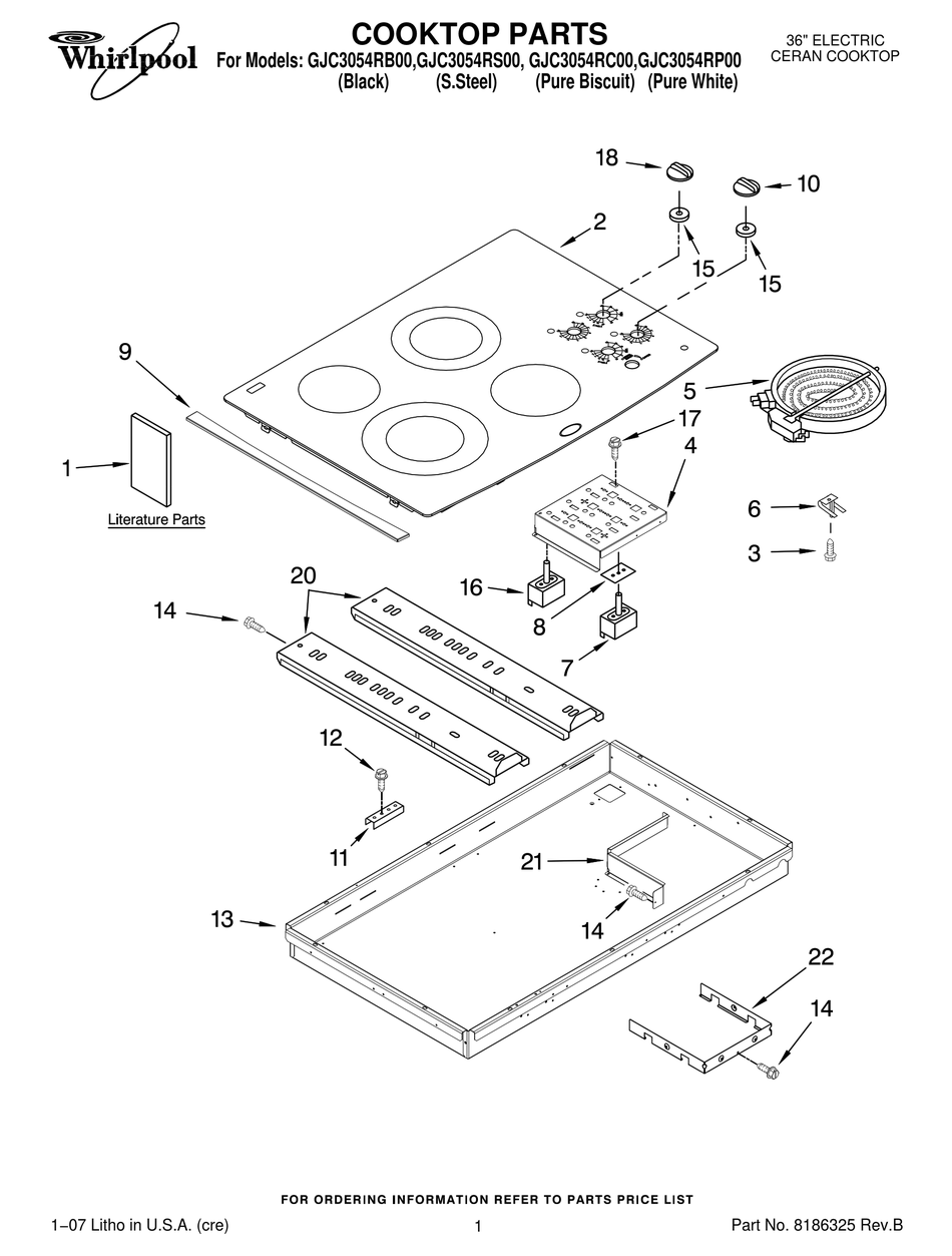 whirlpool gjc3055r