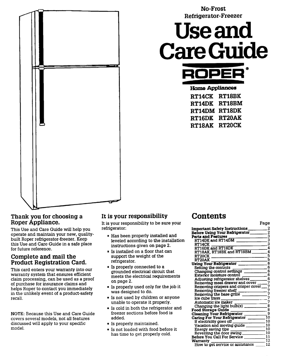 refrigerator roper