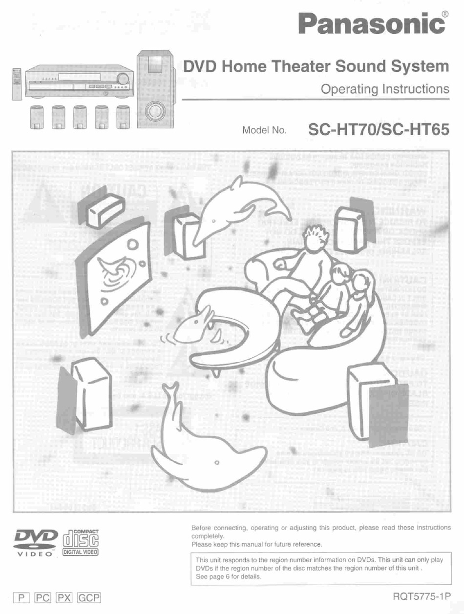 PANASONIC SC-HT70 OPERATING INSTRUCTIONS MANUAL Pdf Download | ManualsLib