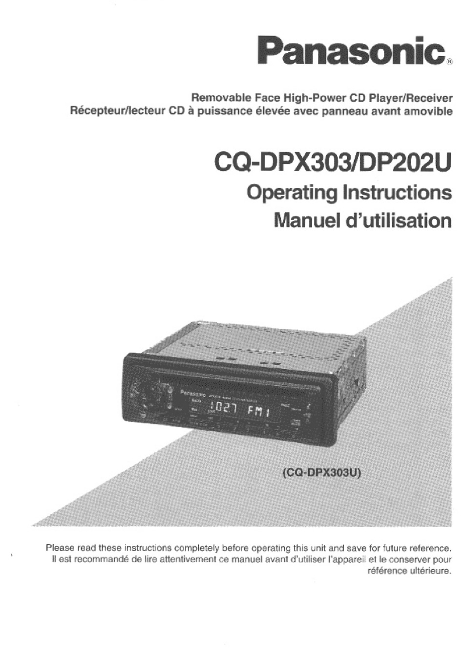 PANASONIC DVDLV70 OPERATING INSTRUCTIONS MANUAL Pdf Download ManualsLib
