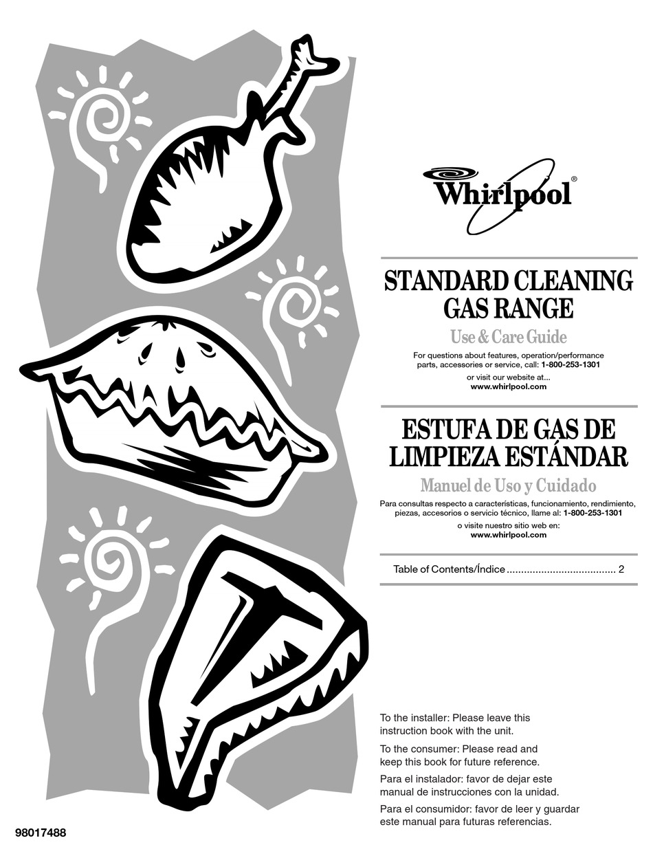 WHIRLPOOL 98017488 USE AND CARE MANUAL Pdf Download ManualsLib