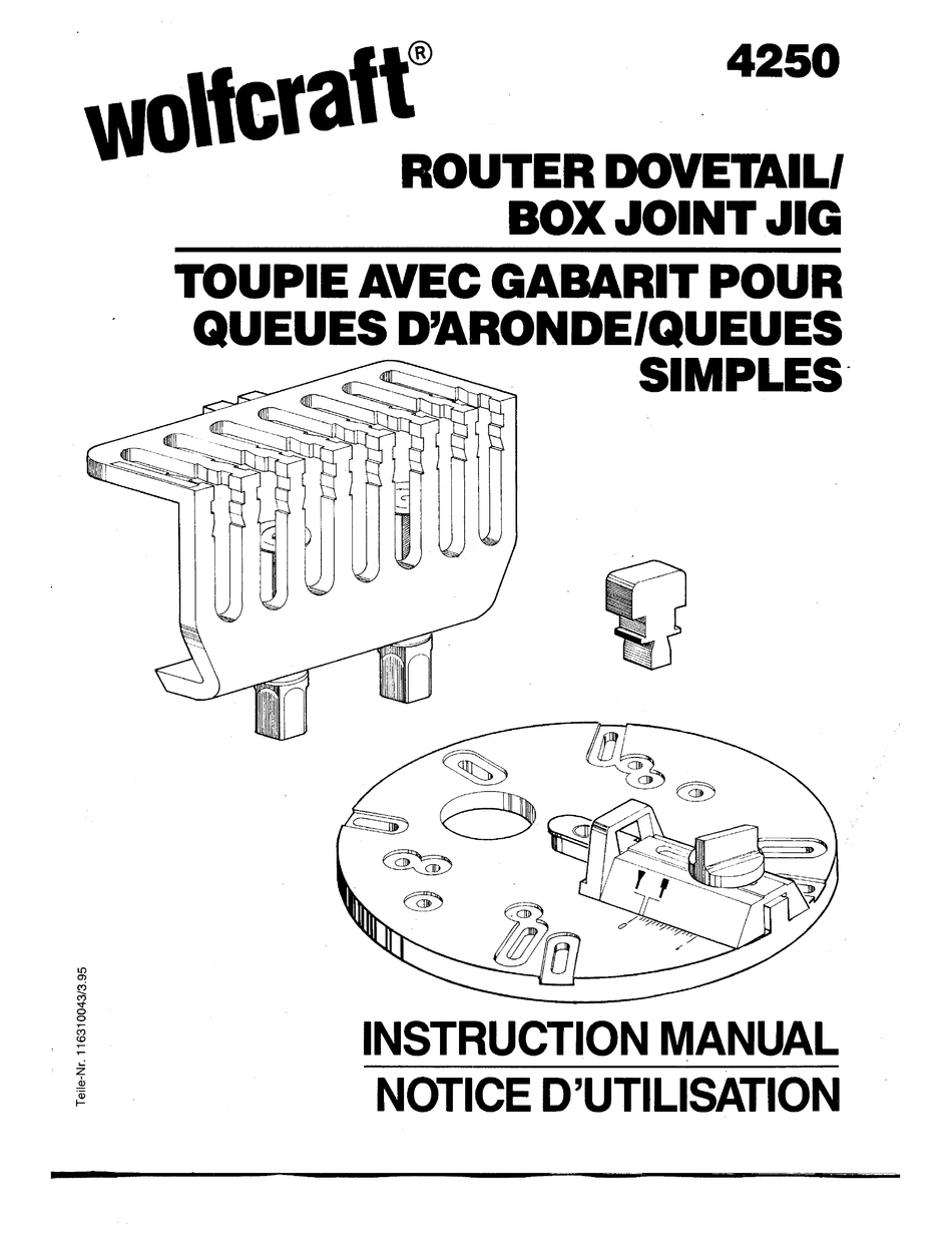 WOLFCRAFT 4250 INSTRUCTION MANUAL Pdf 