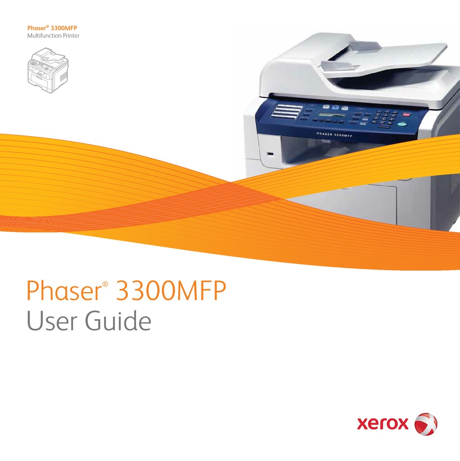 Программа для сканирования xerox phaser 3300 mfp