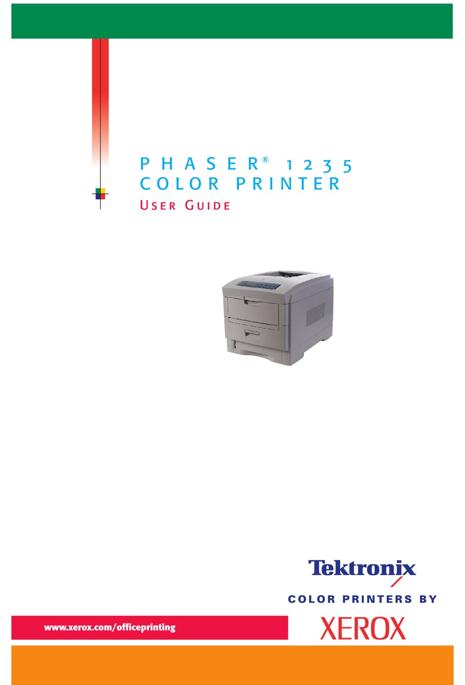 XEROX PHASER 1235 USER MANUAL Pdf Download | ManualsLib