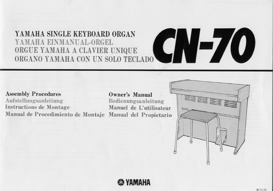 yamaha cn70 organ