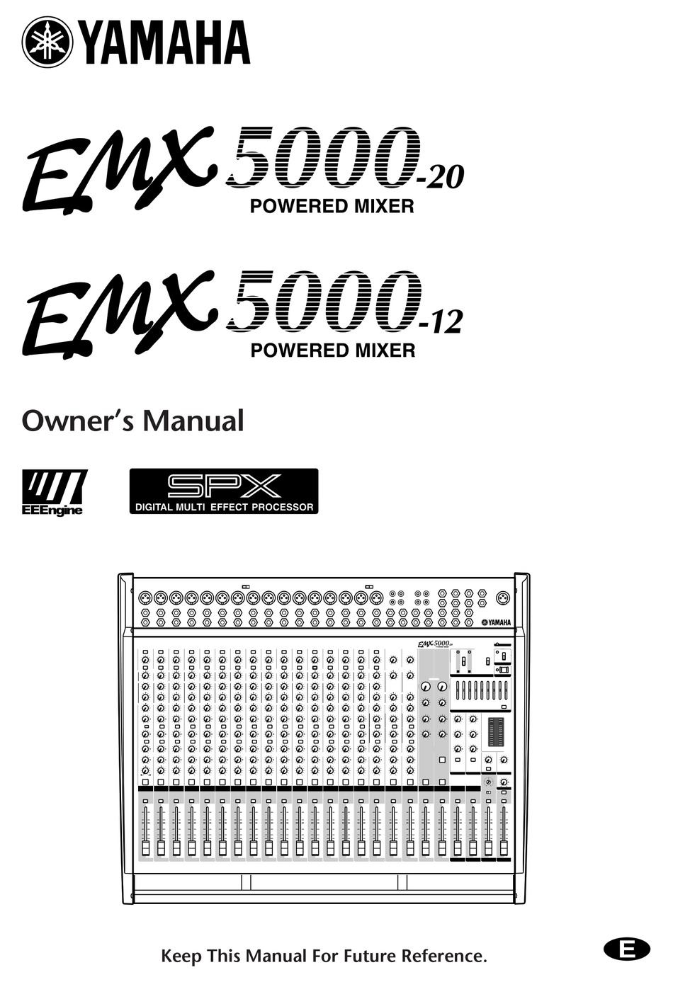 Yamaha Emx5000 12 Owner S Manual Pdf Download Manualslib