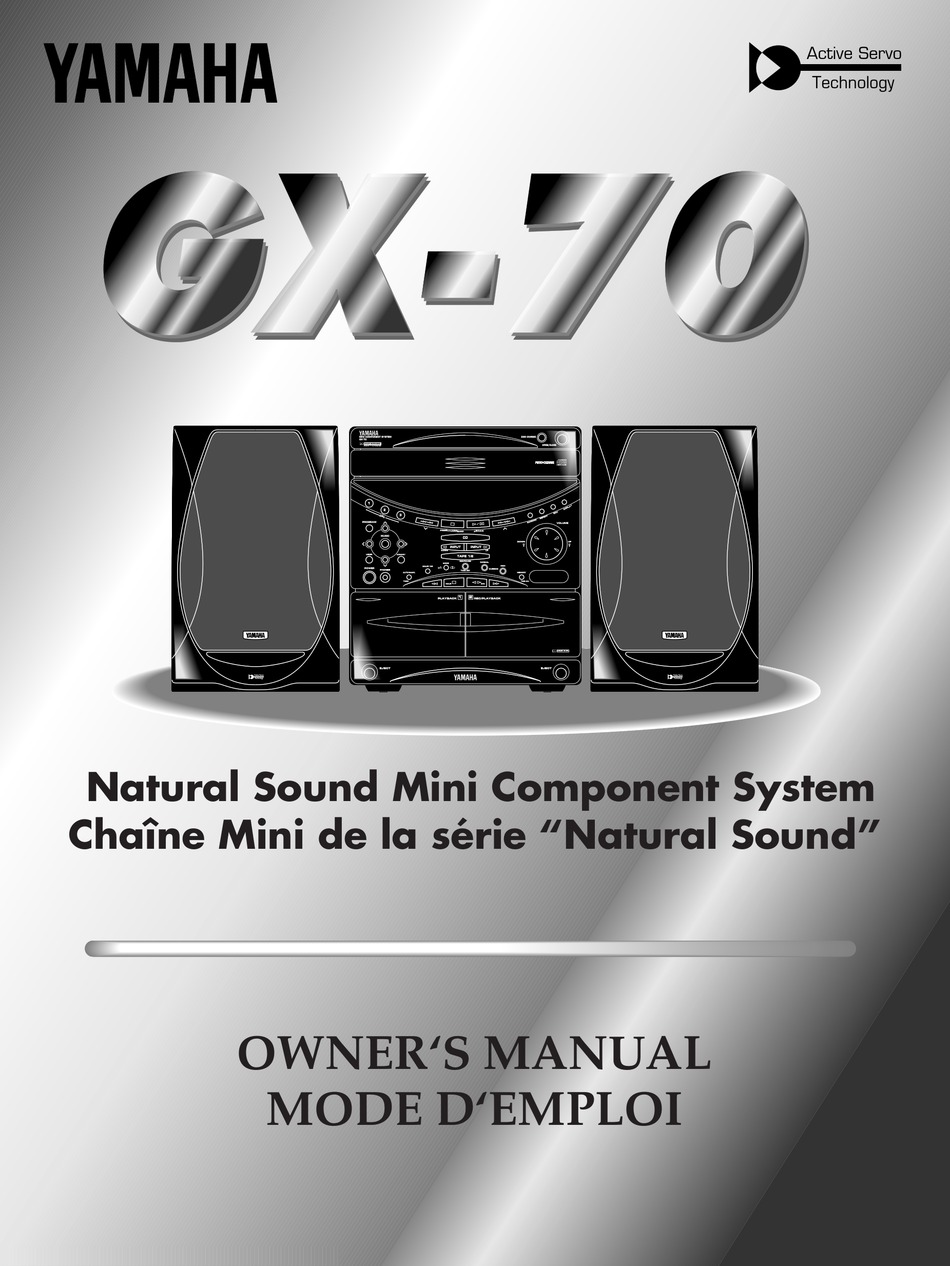 Yamaha Gx 70 Owner S Manual Pdf Download Manualslib