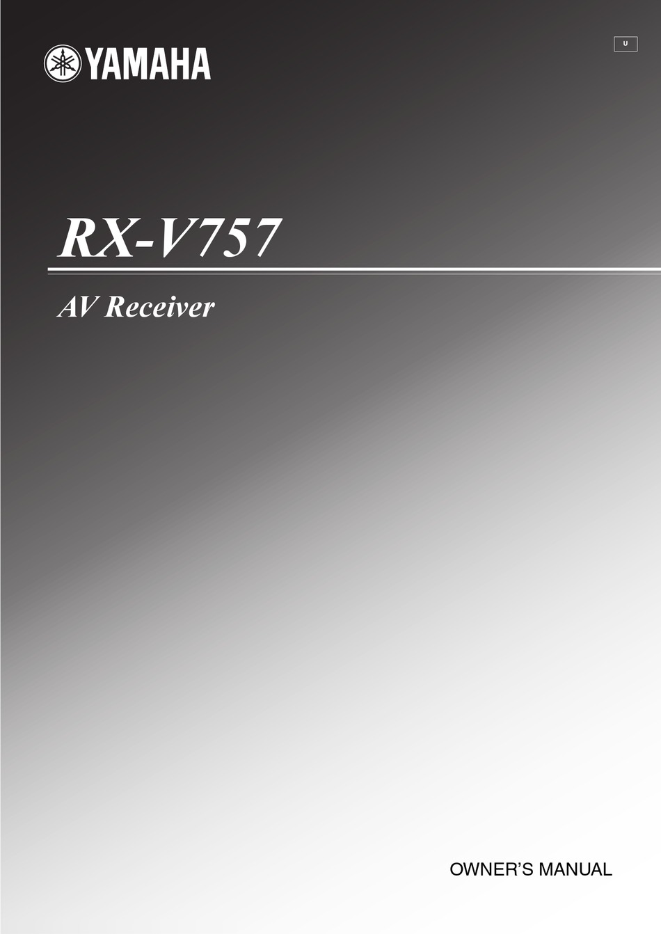 yamaha rx-v573 manual