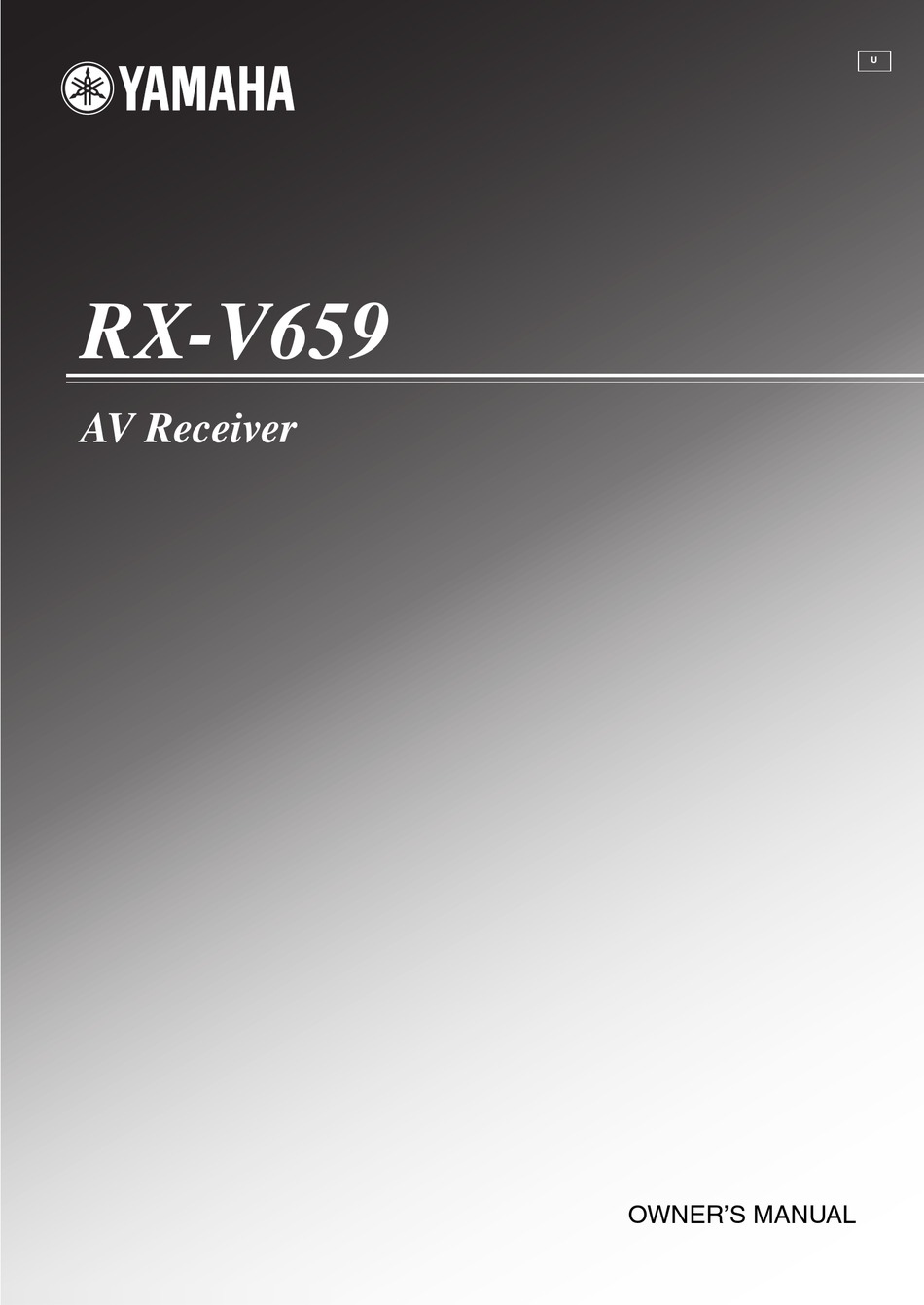 YAMAHA RX-V659 OWNER'S MANUAL Pdf Download | ManualsLib