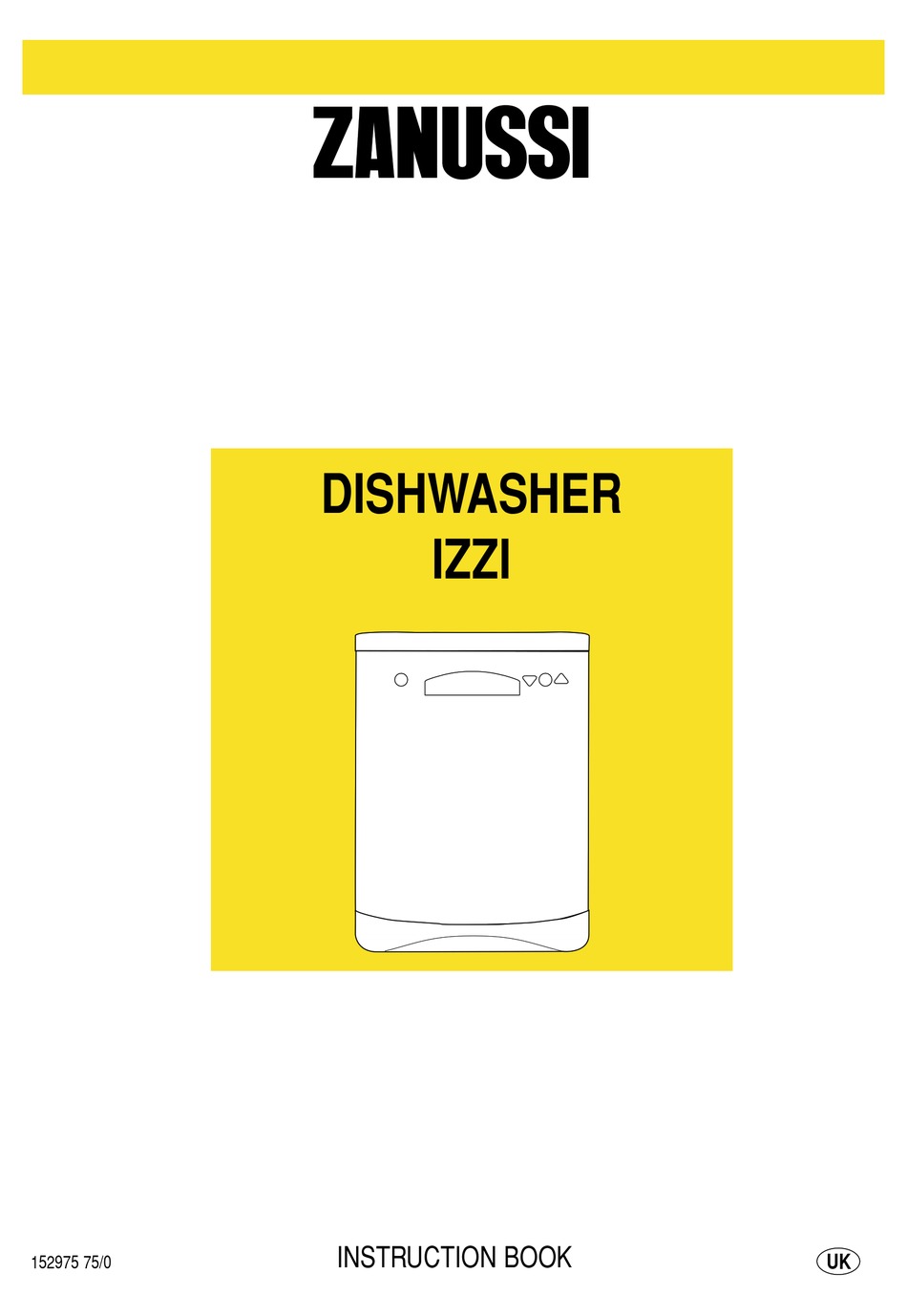 ZANUSSI IZZI INSTRUCTION BOOK Pdf Download ManualsLib