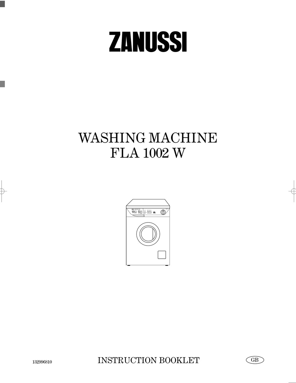 Zanussi fl 704 nn электрическая схема