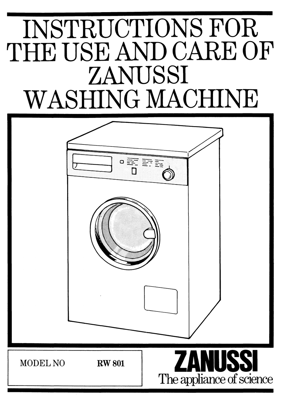 zanussi-rw-801-instructions-for-use-and-care-manual-pdf-download
