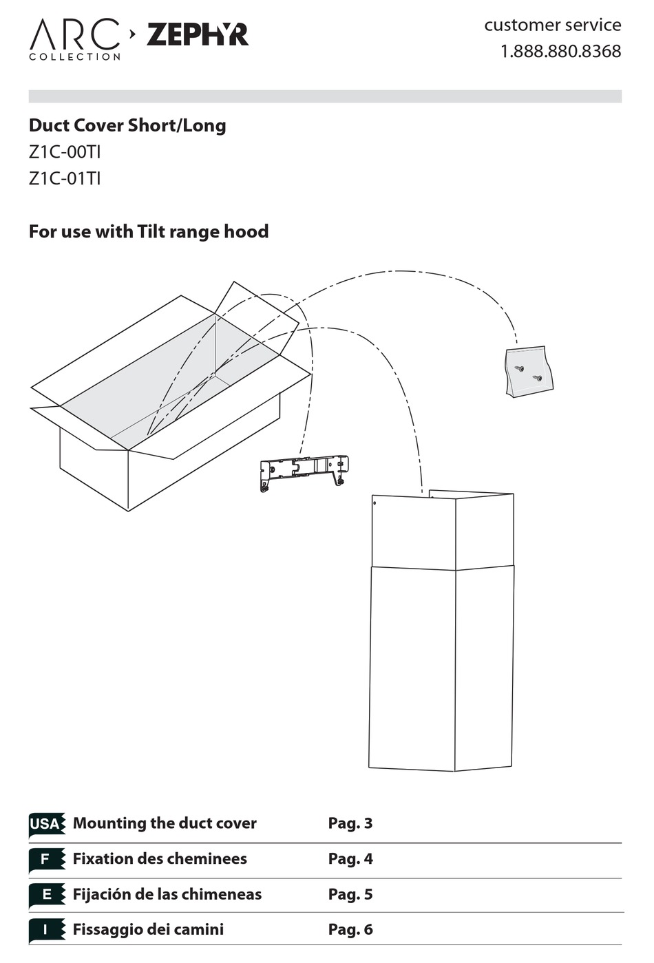 ZEPHYR Z1C00TI INSTALLATION MANUAL Pdf Download ManualsLib