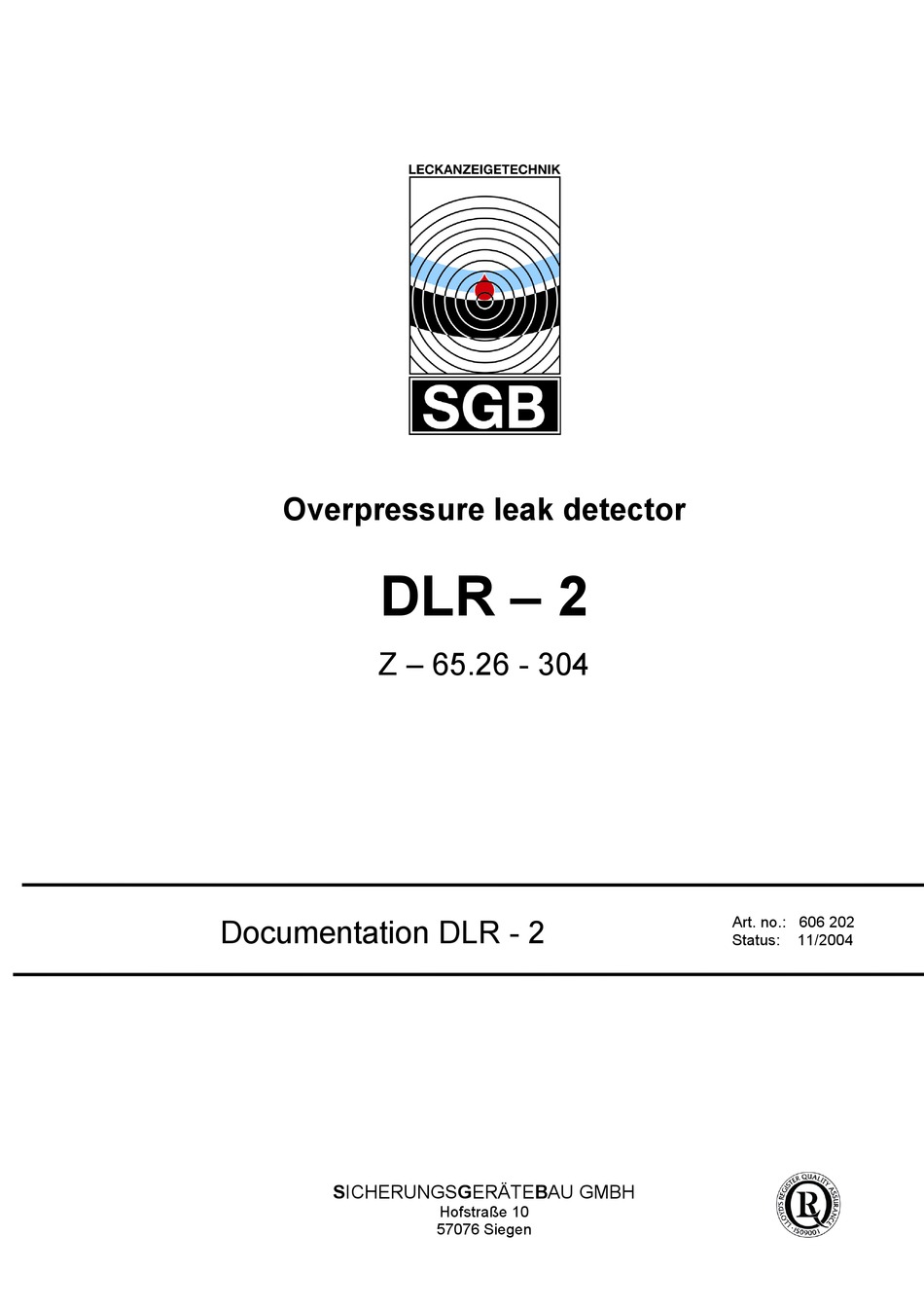SGB DLR2 SERIES DOCUMENTATION Pdf Download ManualsLib