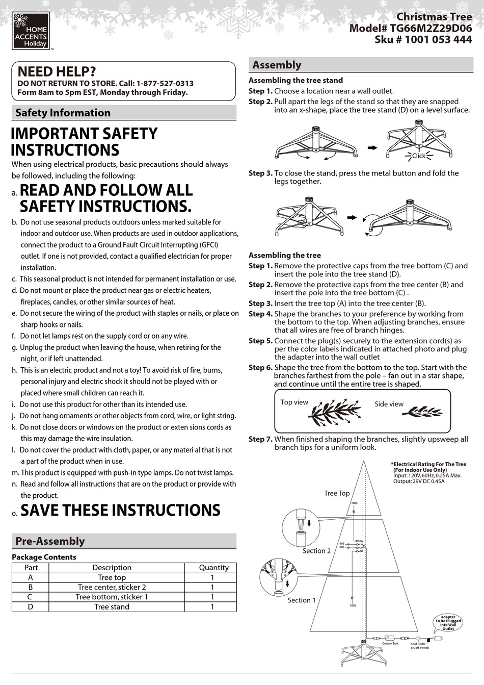 User manual Dash Christmas Tree Mini DMWE001KG (English - 32 pages)