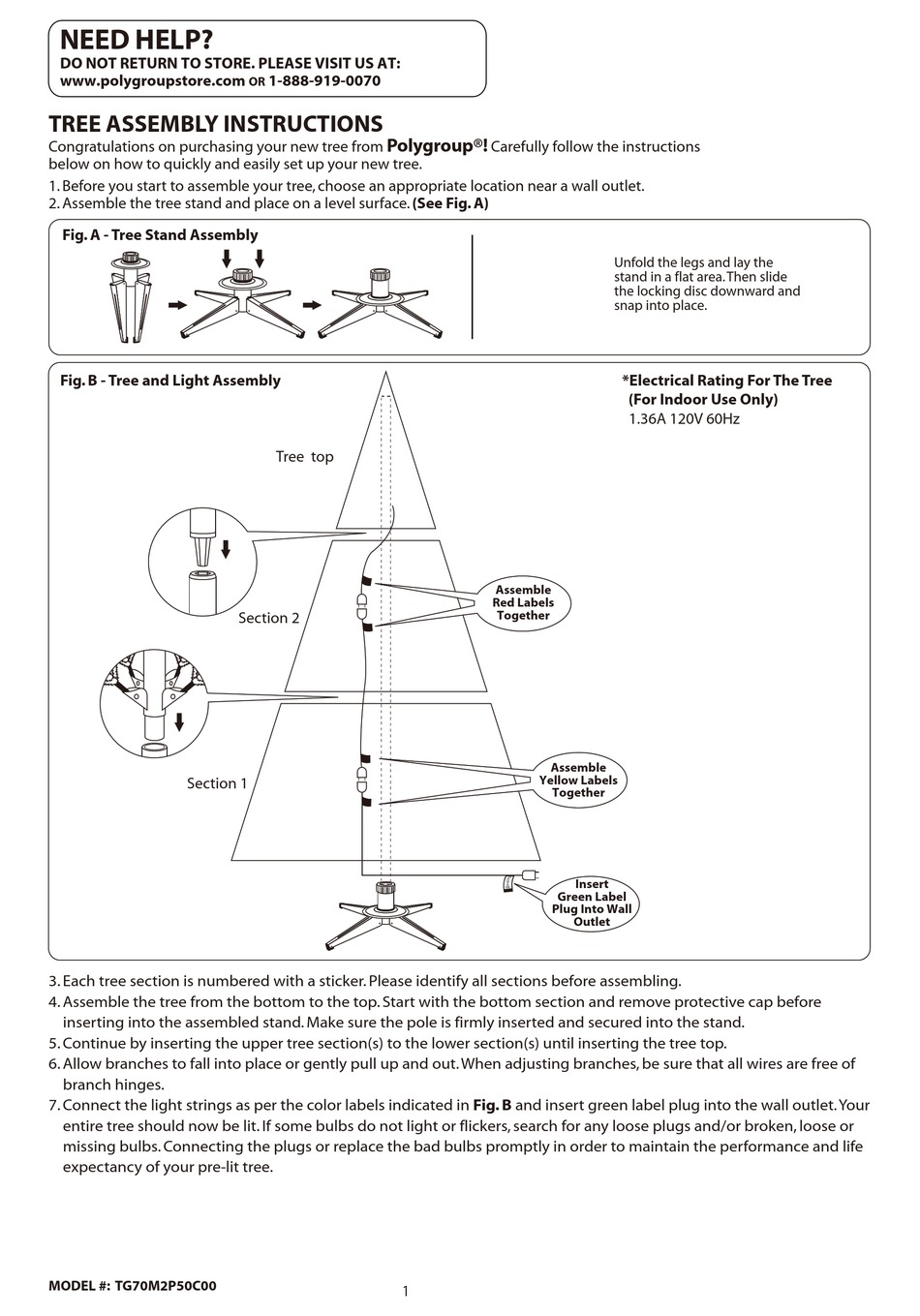 POLYGROUP TG70M2P50C00 ASSEMBLY INSTRUCTIONS Pdf Download ManualsLib