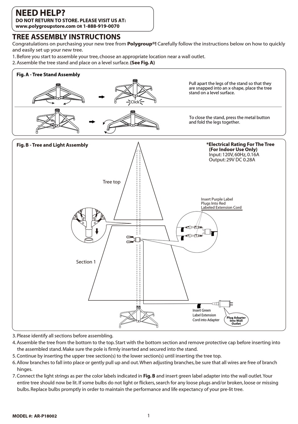 POLYGROUP ARP18002 ASSEMBLY INSTRUCTIONS Pdf Download ManualsLib