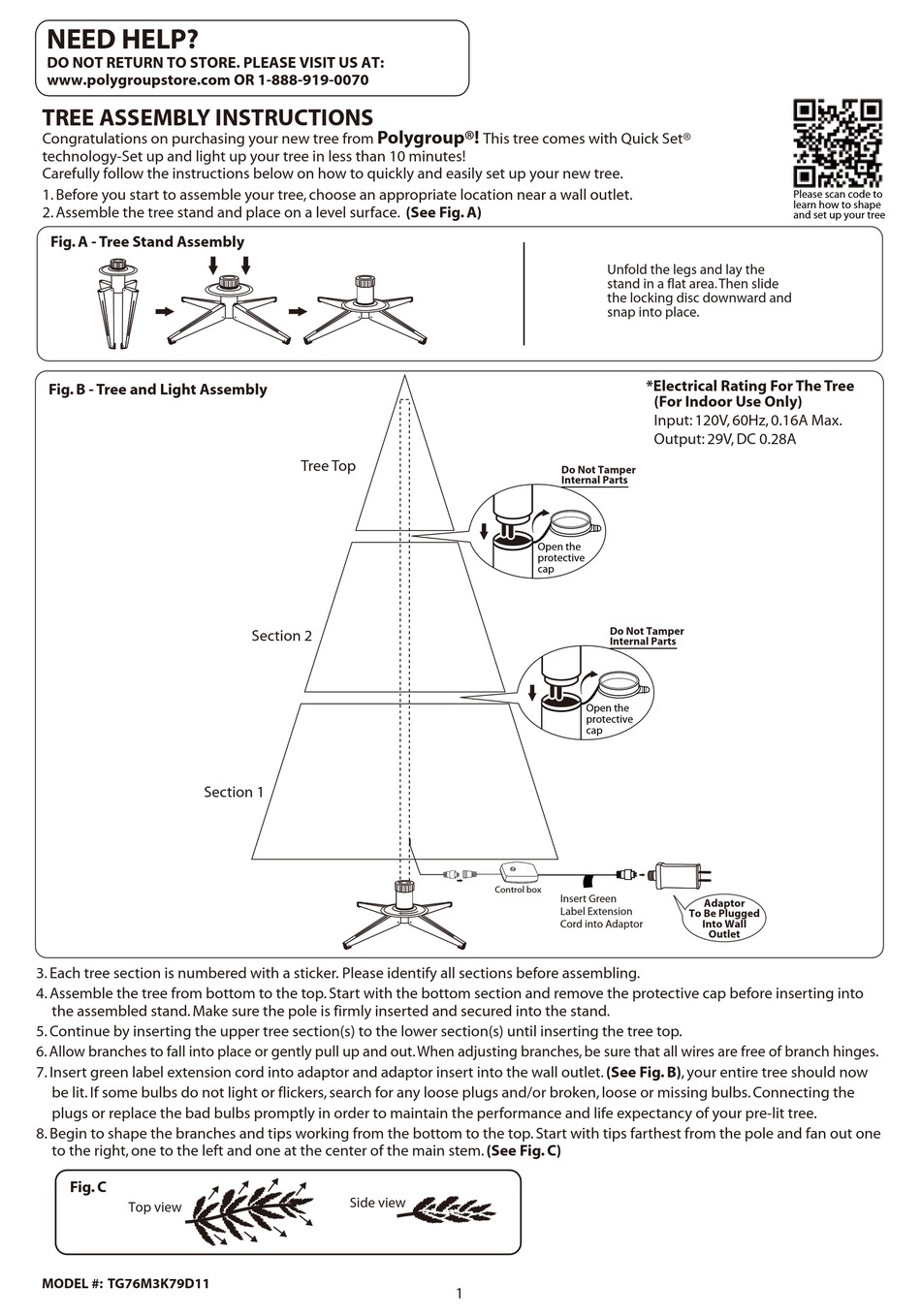 POLYGROUP TG76M3K79D11 ASSEMBLY INSTRUCTIONS Pdf Download ManualsLib