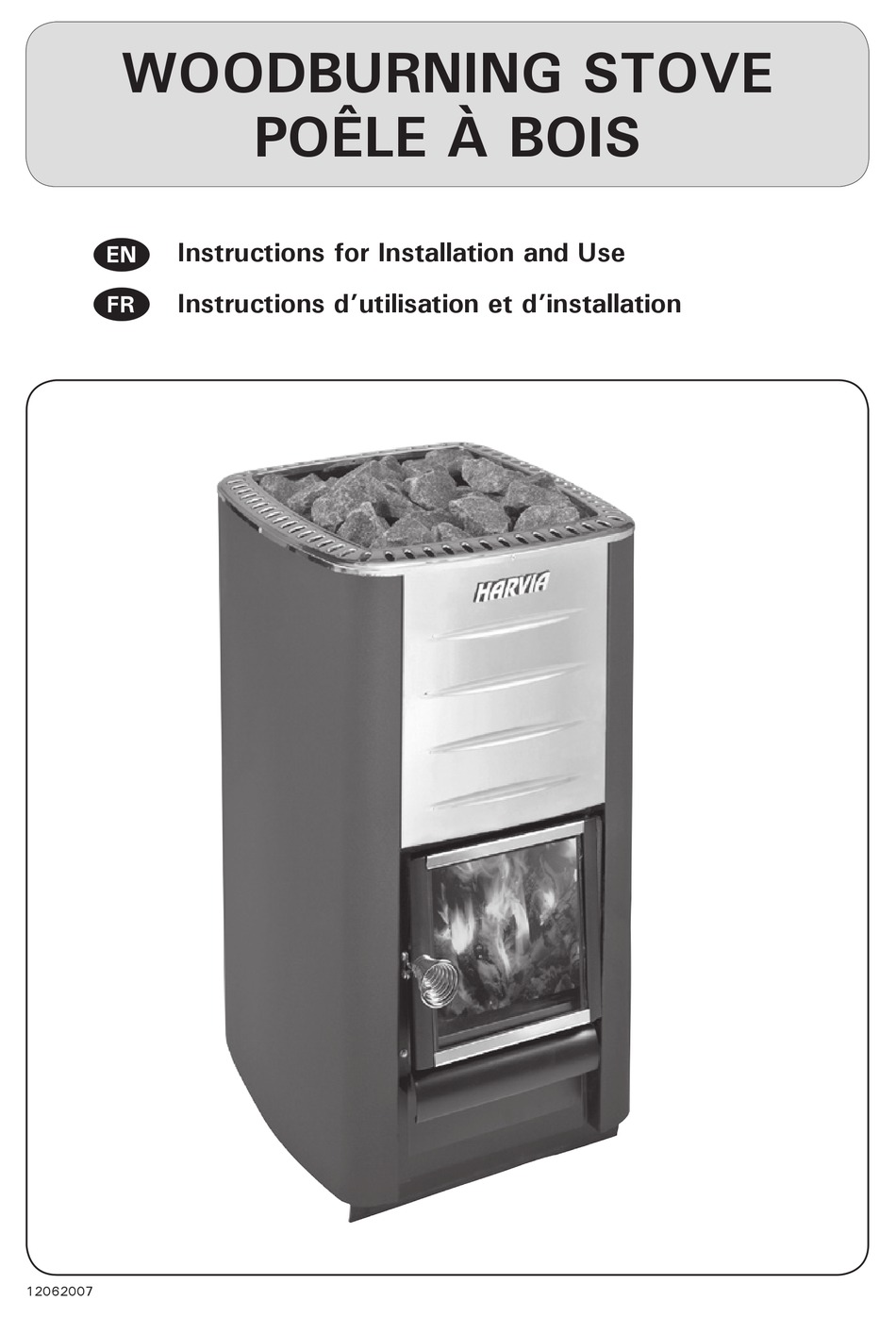 HARVIA M3 INSTRUCTIONS FOR INSTALLATION AND USE MANUAL Pdf Download