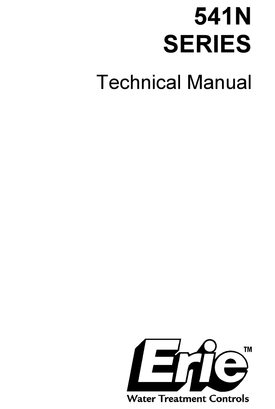 ERIE 541N SERIES TECHNICAL MANUAL Pdf Download ManualsLib