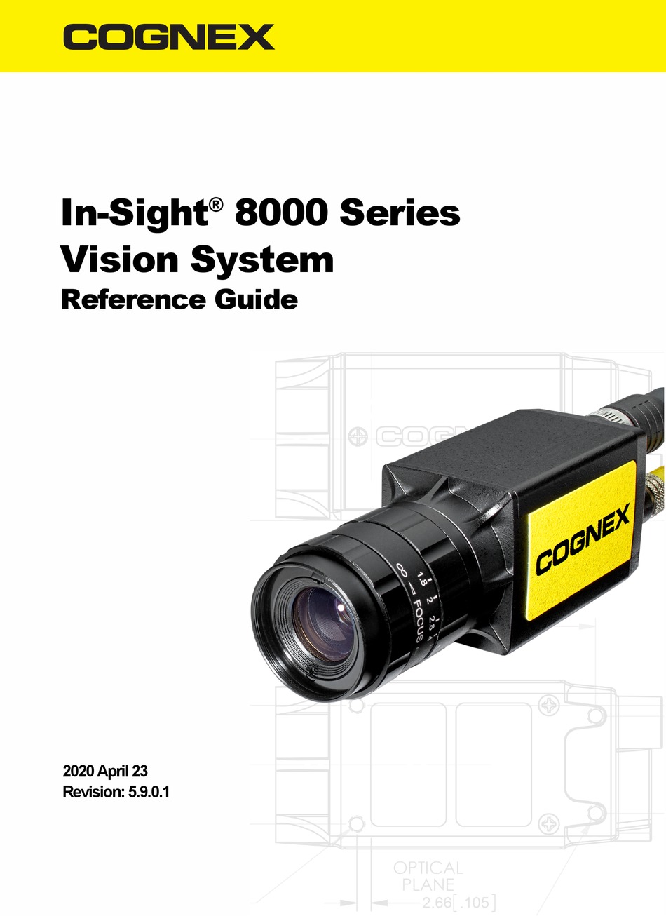 Cognex In Sight 8000 Series Reference Manual Pdf Download Manualslib