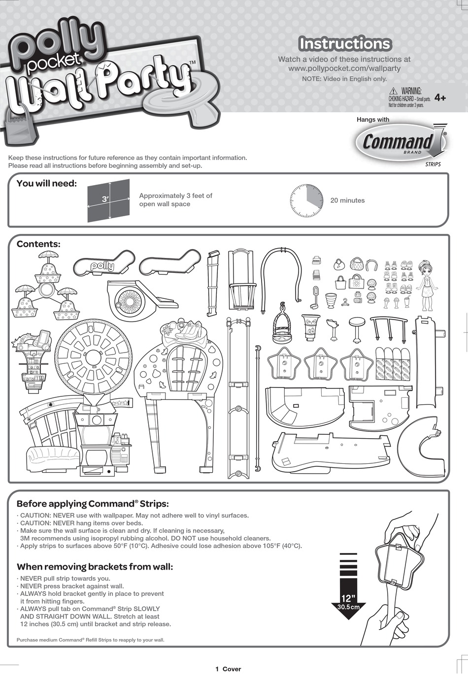 MATTEL POLLY POCKET WALL PARTY INSTRUCTIONS Pdf Download ManualsLib