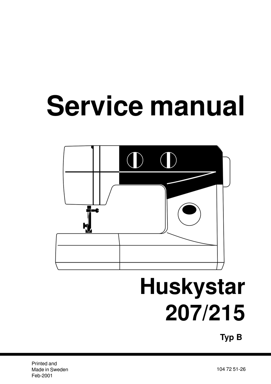 huskystar model 50 manual