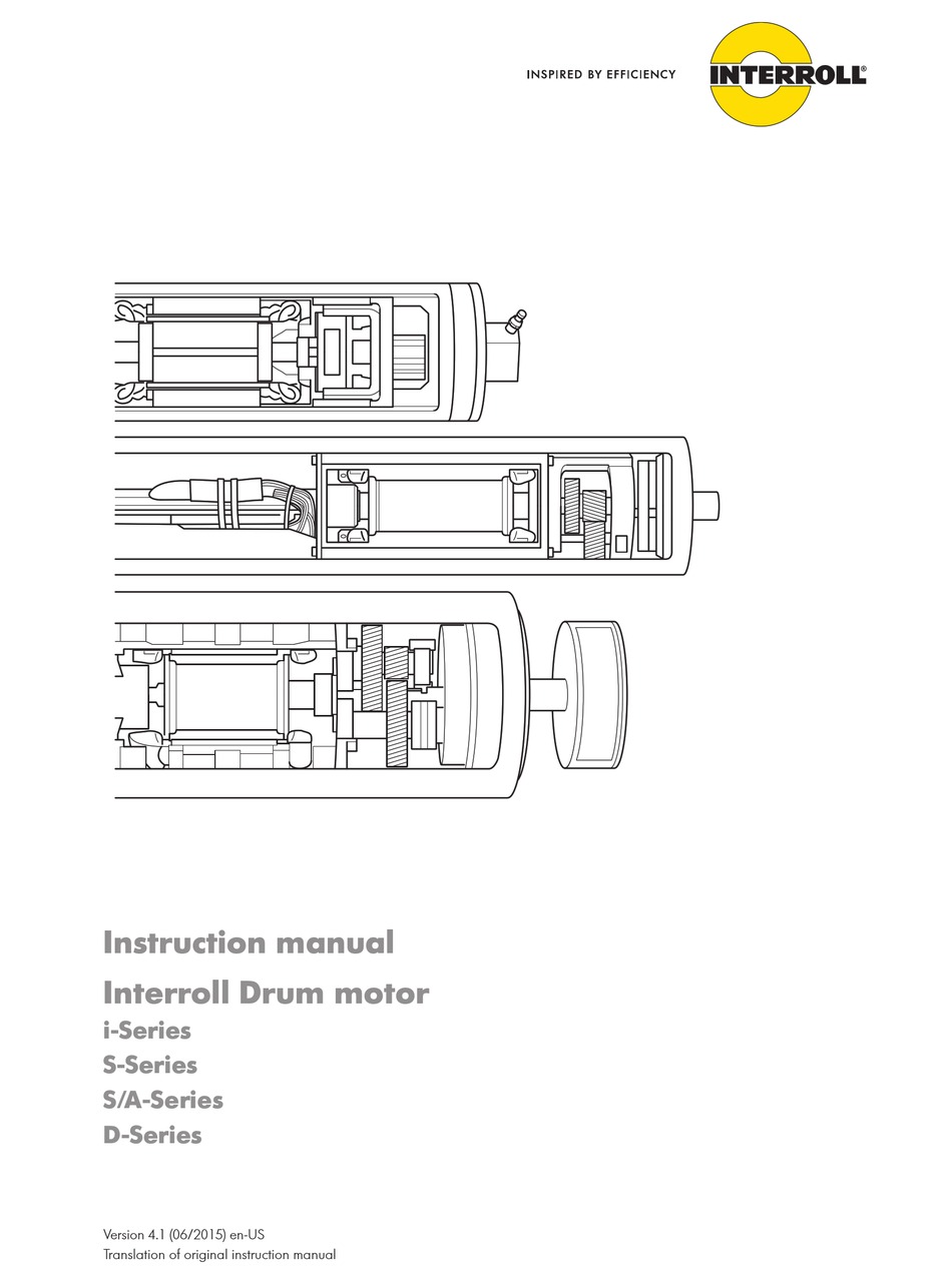 INTERROLL I SERIES INSTRUCTION MANUAL Pdf Download ManualsLib