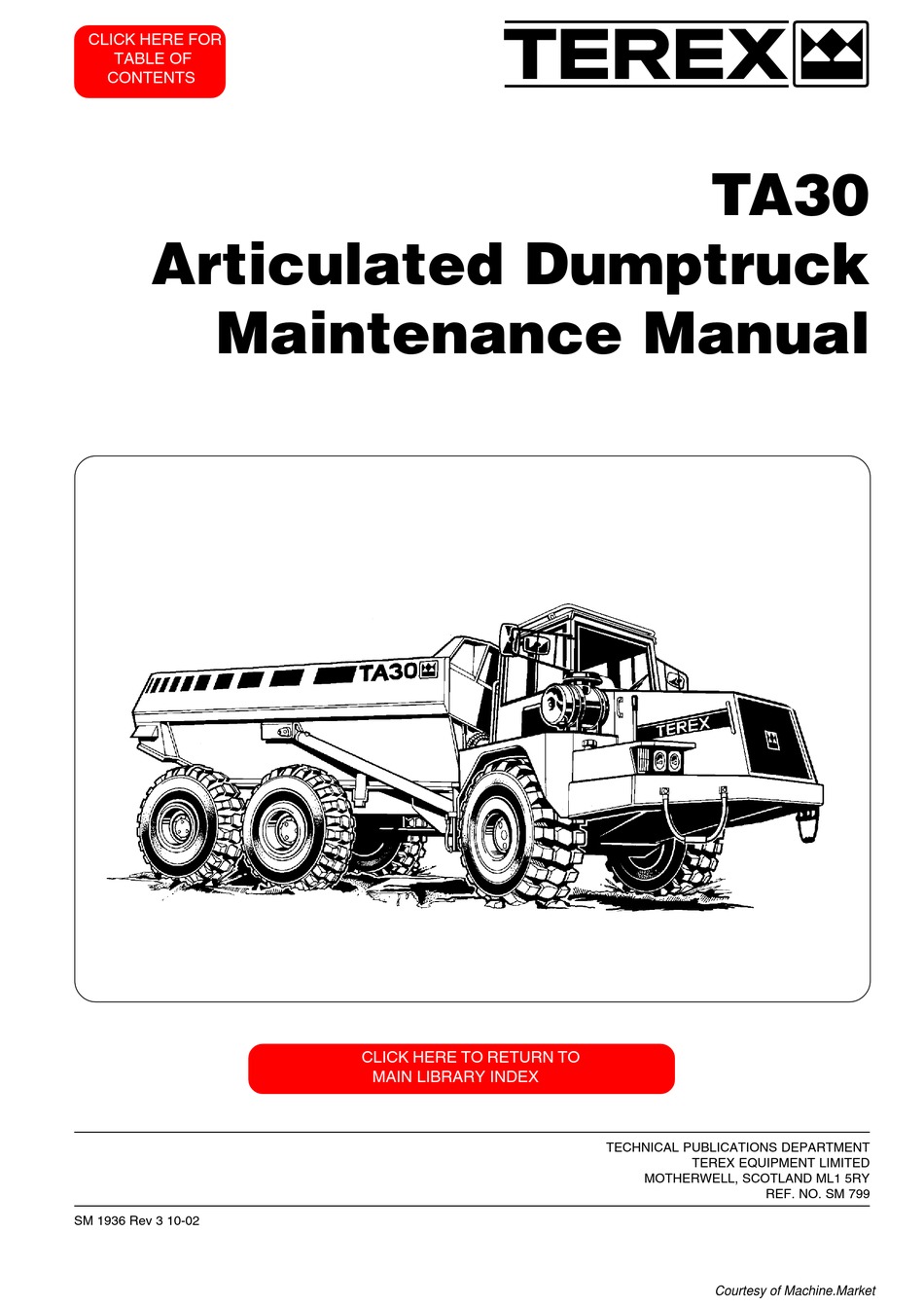 Terex Ta30 Maintenance Manual Pdf Download Manualslib