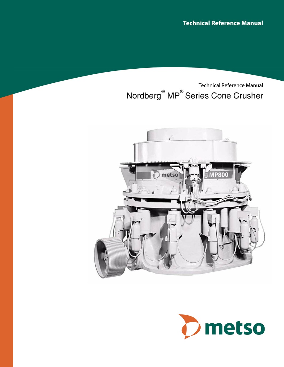 Metso Nordberg Mp Series Technical Reference Manual Pdf Download Manualslib