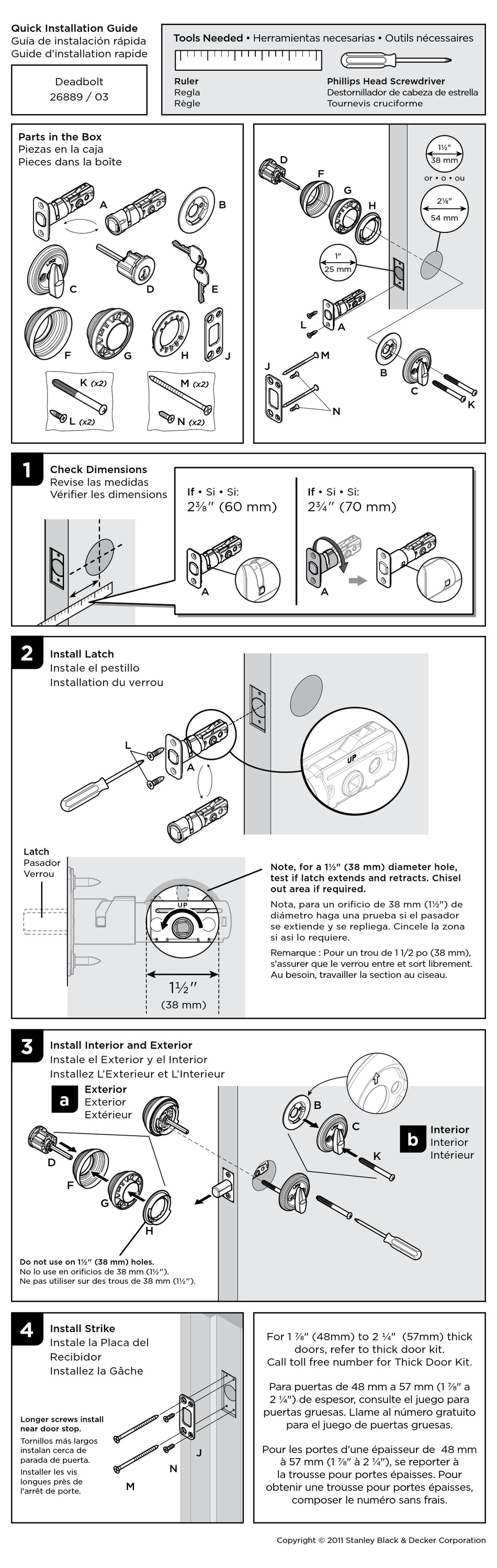 kwikset-deadbolt-series-quick-installation-manual-pdf-download-manualslib