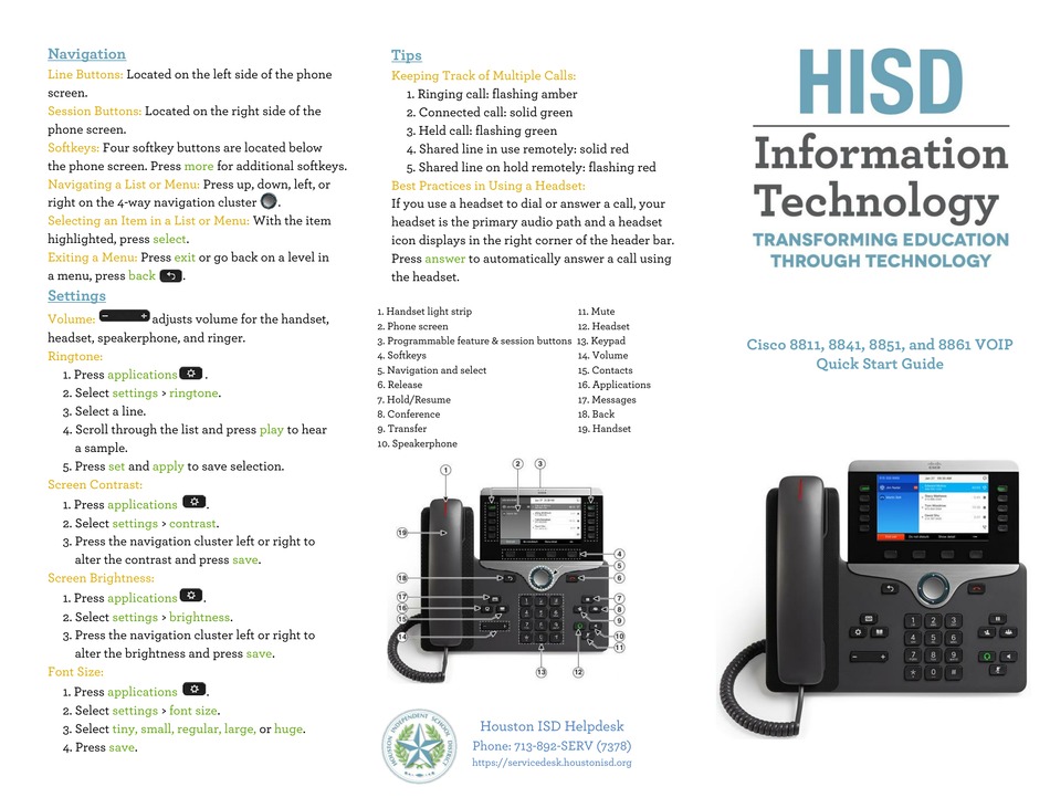 CISCO 8811 QUICK START MANUAL Pdf Download ManualsLib