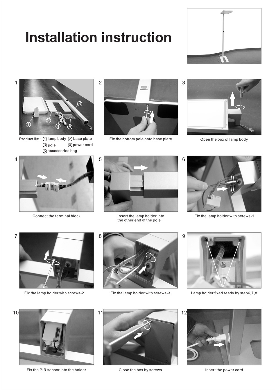 EMMLIGHT EVO FREESTANDING INSTALLATION INSTRUCTION Pdf Download ManualsLib