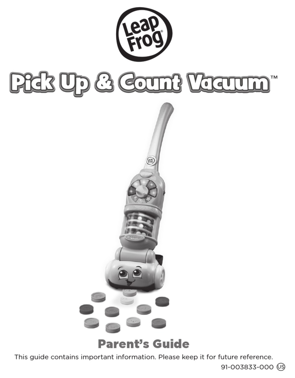 LEAPFROG PICK UP & COUNT VACUUM PARENTS