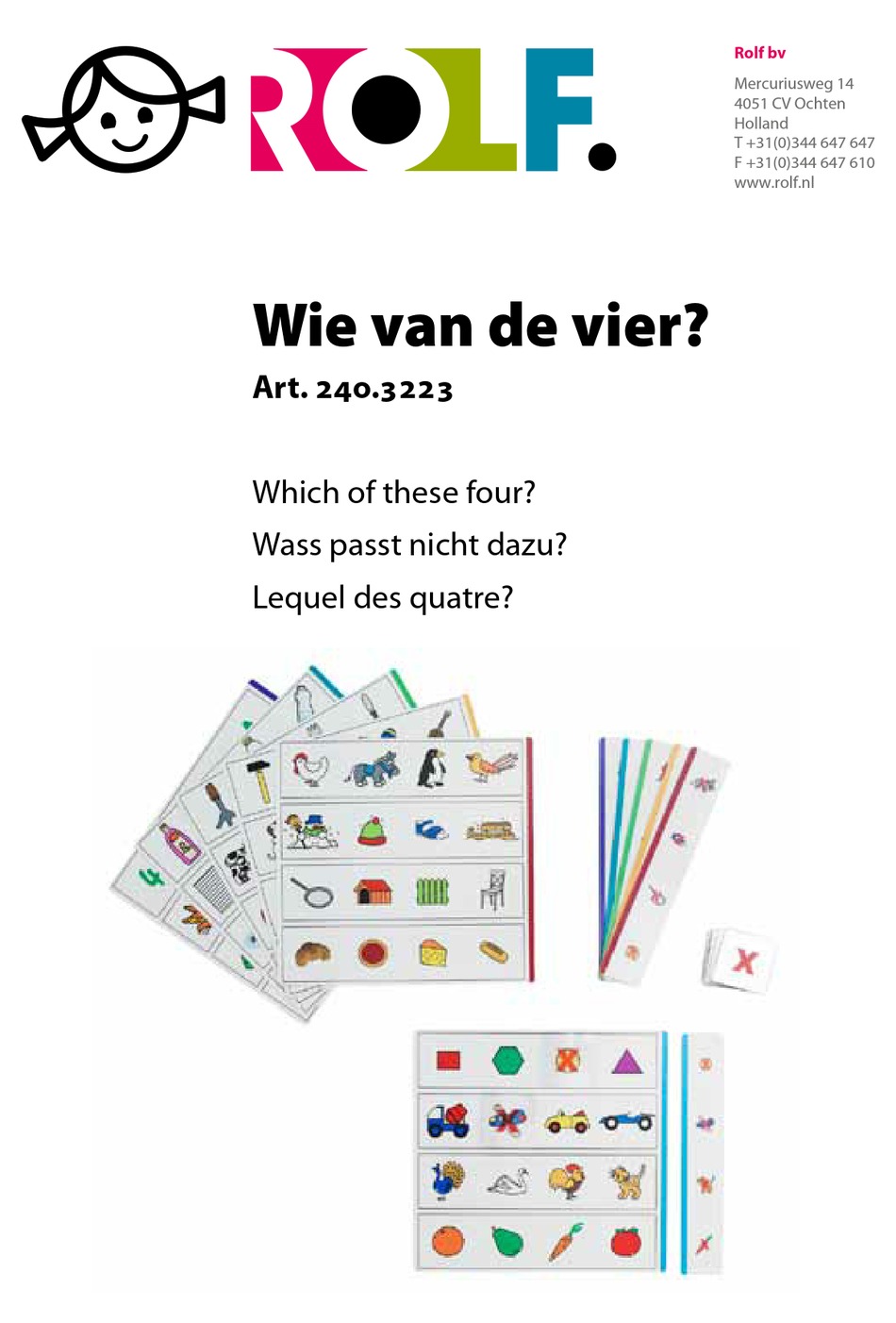 ROLF 240.3223 QUICK START MANUAL Pdf Download | ManualsLib