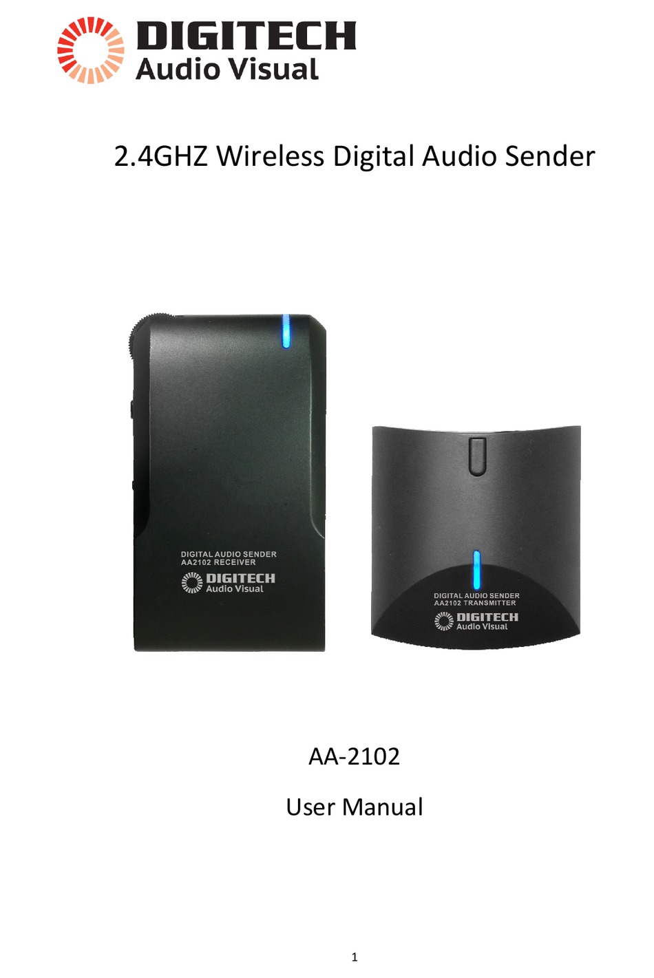 DIGITECH AUDIO VISUAL AA2102 USER MANUAL Pdf Download ManualsLib