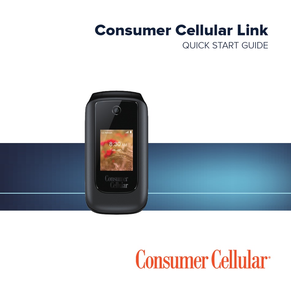 CONSUMER CELLULAR LINK QUICK START MANUAL Pdf Download | ManualsLib