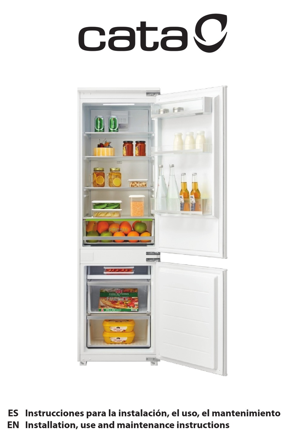 CATA CI 54177 NF INSTALLATION, USE AND MAINTENANCE INSTRUCTIONS Pdf