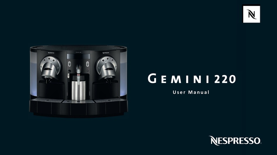 Stationær Kan beregnes Lull Cleaning Of Milk Container - Nespresso Gemini 220 User Manual [Page 13] |  ManualsLib