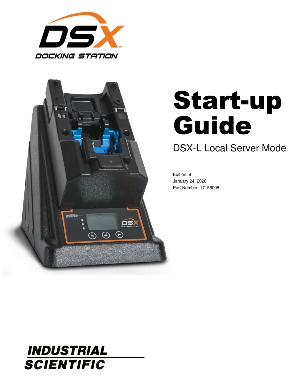INDUSTRIAL SCIENTIFIC DSXL STARTUP MANUAL Pdf Download ManualsLib