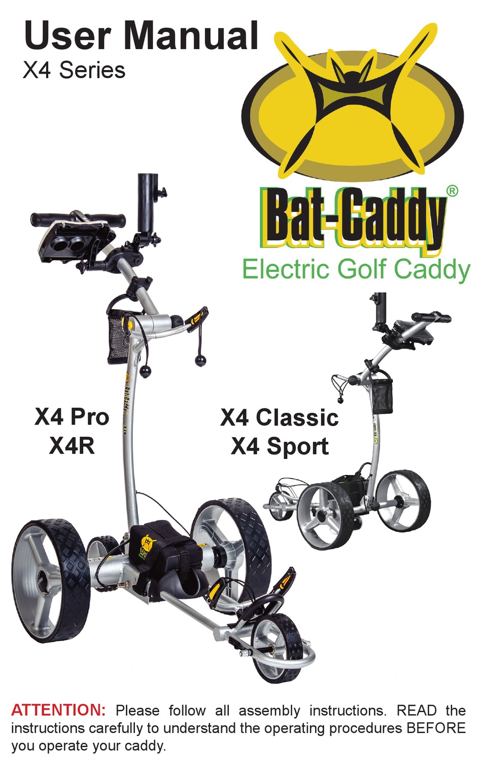 bat caddy x4