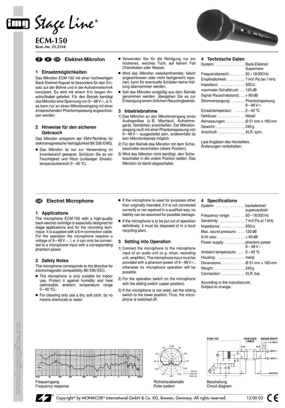 monacor-img-stage-line-ecm-150-manual-pdf-download-manualslib