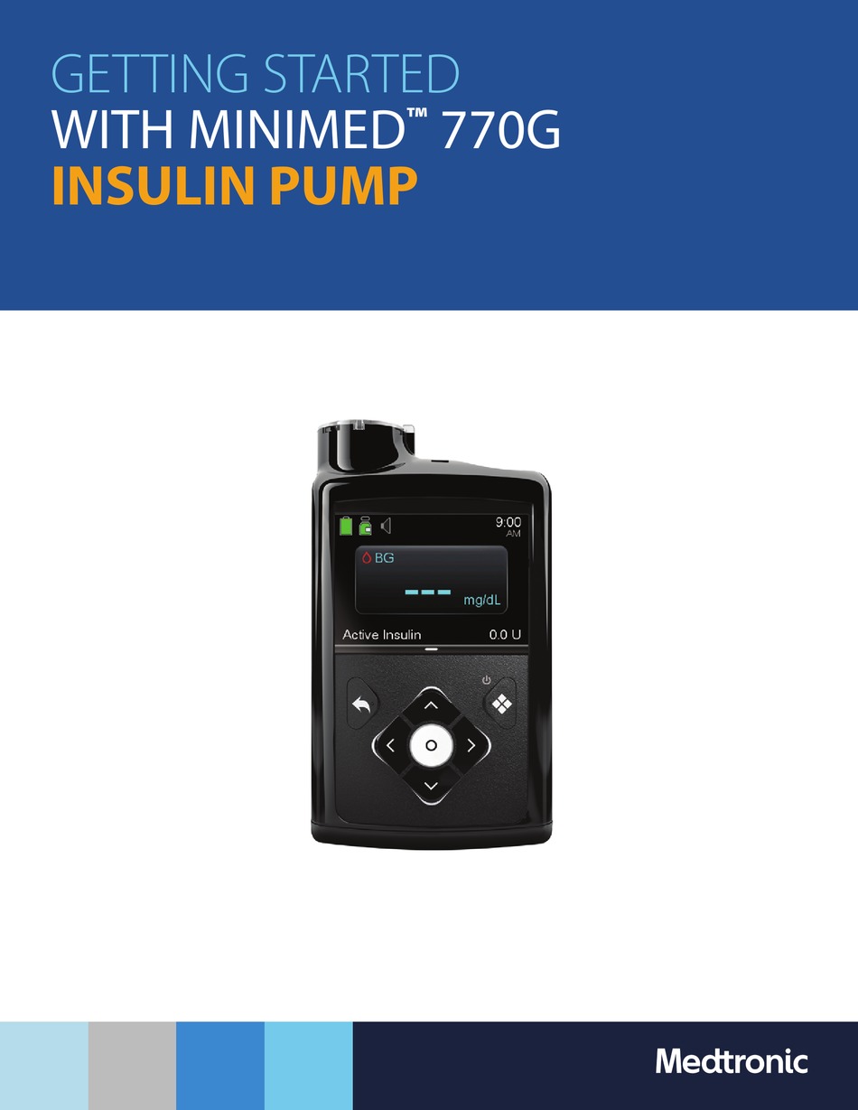 MEDTRONIC MINIMED 770G GETTING STARTED Pdf Download | ManualsLib