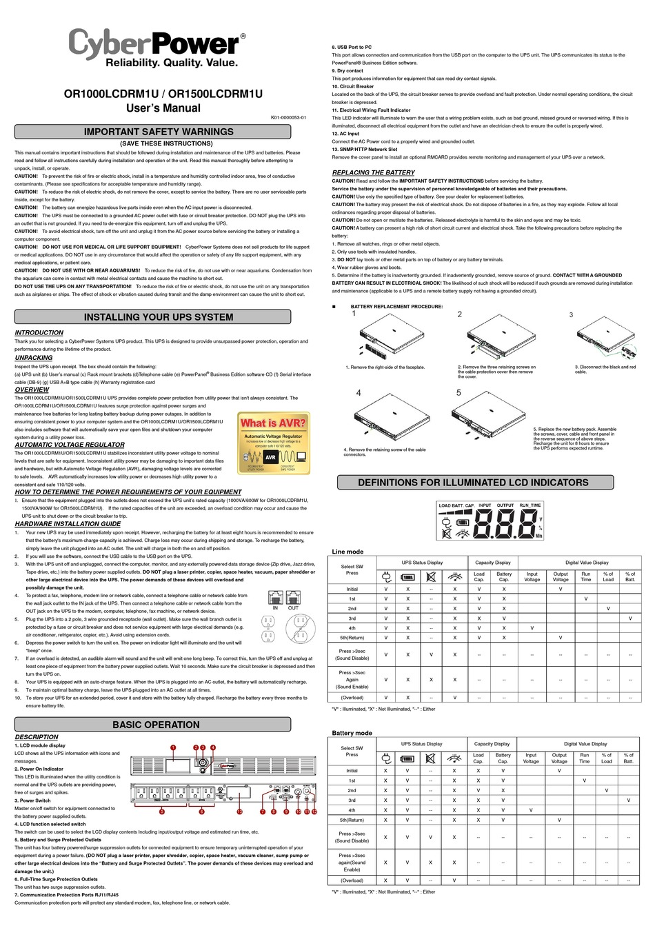 cyberpower-or1000lcdrm1u-user-manual-pdf-download-manualslib