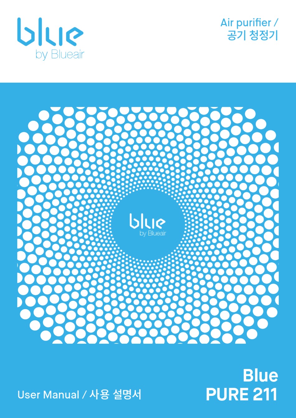 BLUEAIR BLUE PURE 211 USER MANUAL Pdf Download | ManualsLib