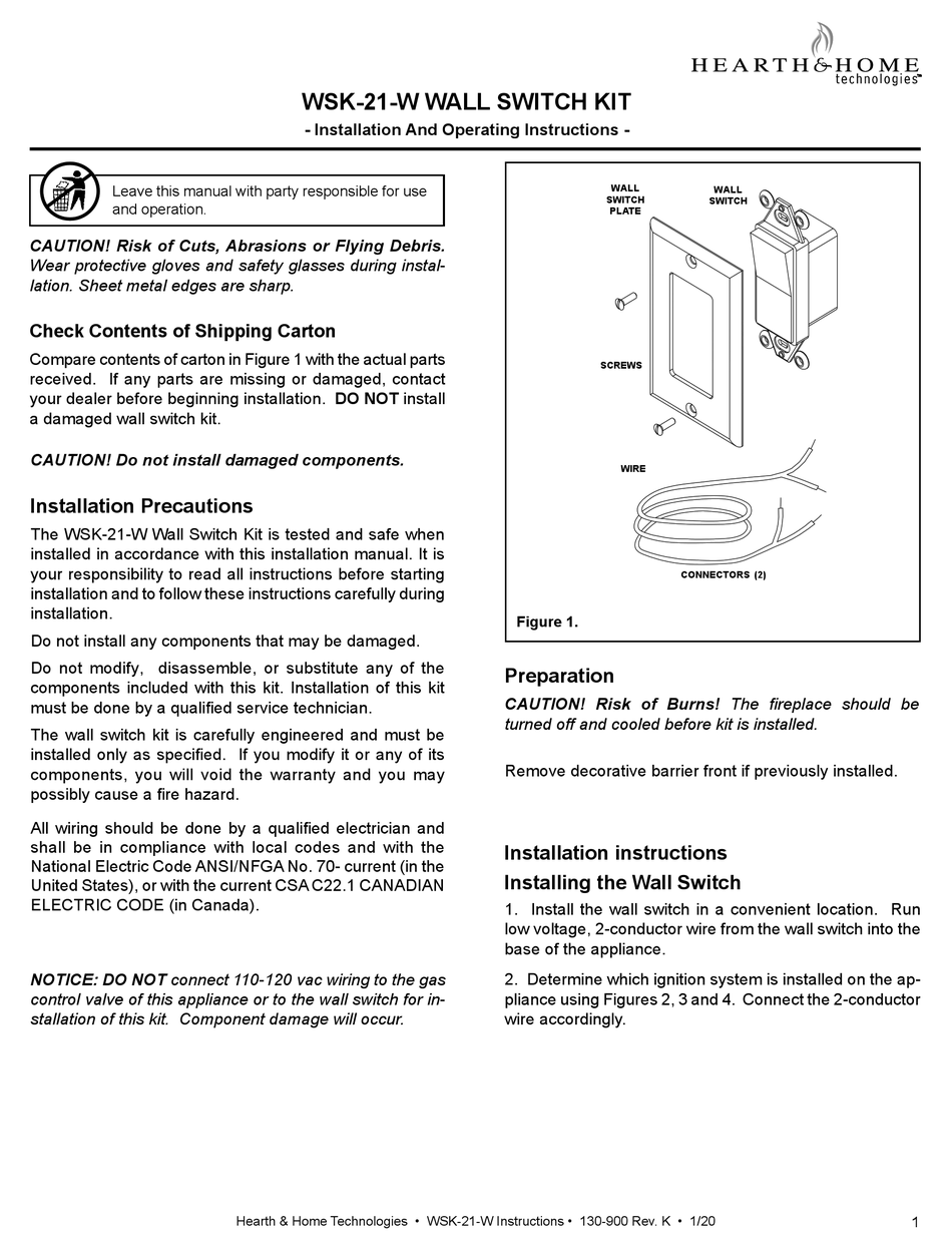 hearth-and-home-technologies-wsk-21-w-installation-and-operating