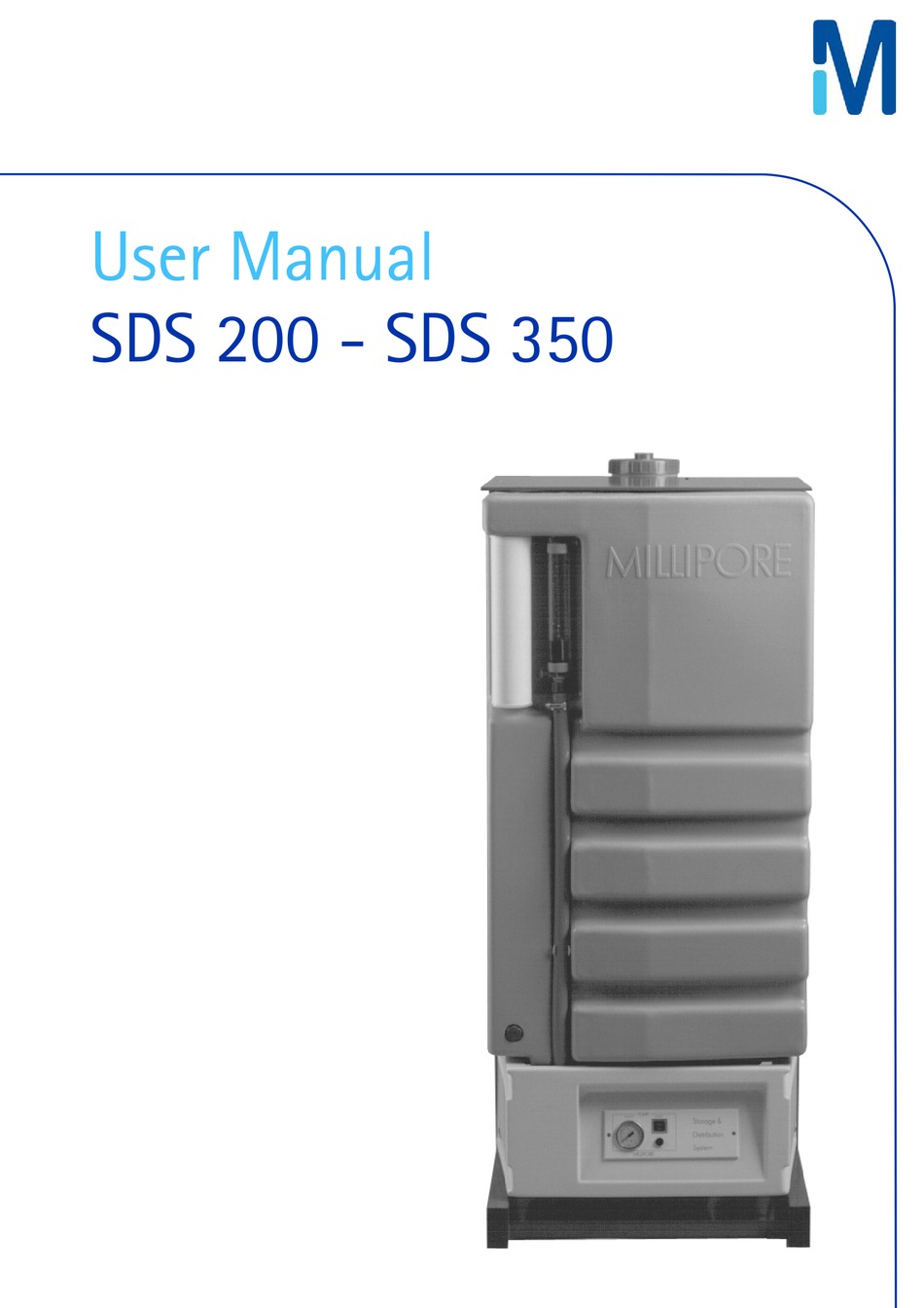 MILLIPORE SDS 200 USER MANUAL Pdf Download ManualsLib
