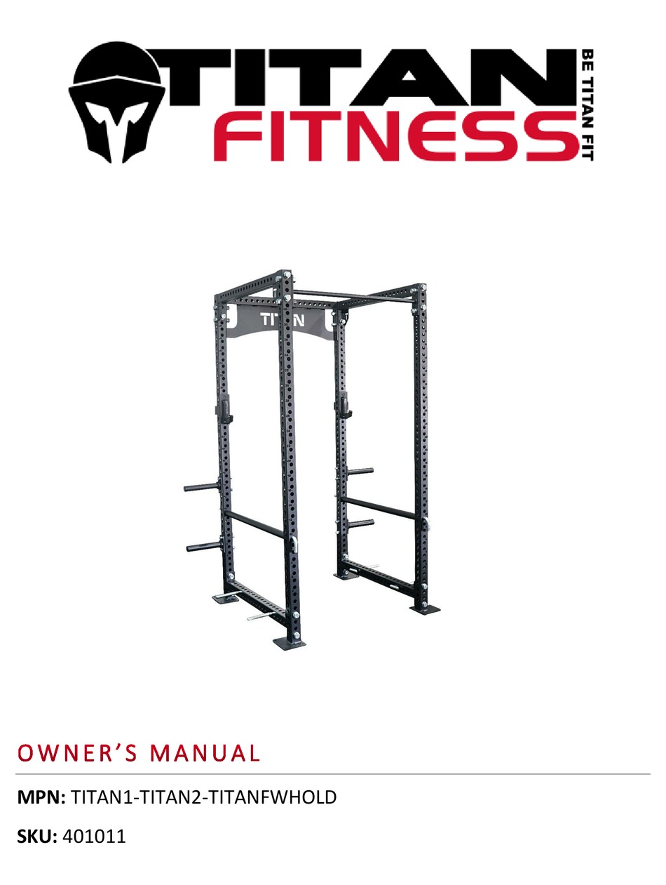 TITAN FITNESS TITAN1 OWNER'S MANUAL Pdf Download ManualsLib