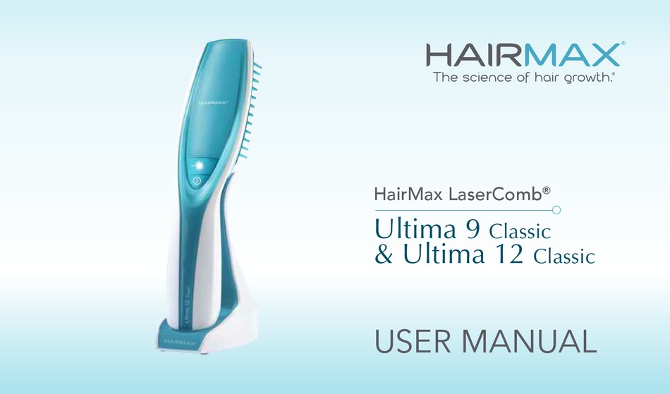 HAIRMAX ULTIMA 9 CLASSIC USER MANUAL Pdf Download ManualsLib
